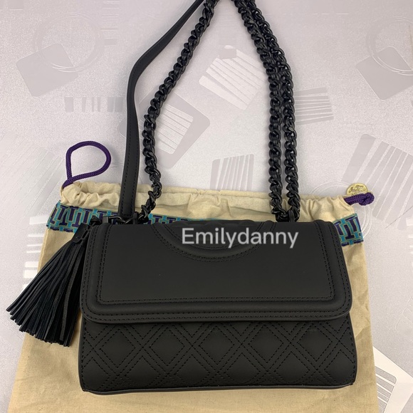 Tory Burch SMALL FLEMING MATTE CONVERTIBLE SHOULDER BAG - Picture 11 of 14